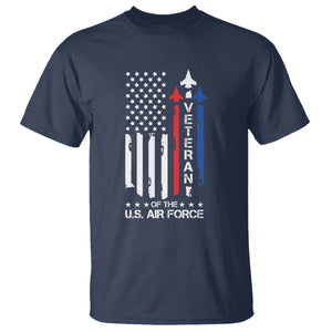 Air Force Veteran T Shirt Vintage US Flag TS10 Navy Print Your Wear