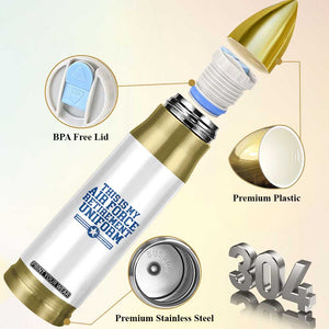 Veteran US Air Force Bullet Tumbler This Is My Retirement Uniform TS10 Print Your Wear