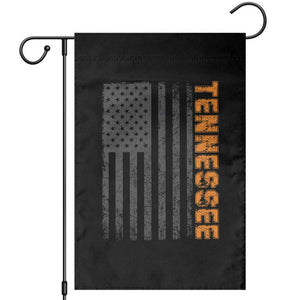 Vintage Tennessee Garden Flag Retro Orange TN USA Flag Patriotic US State TS10 Black Print Your Wear