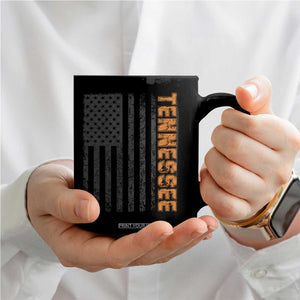 Vintage Tennessee Coffee Mug Retro Orange TN USA Flag Patriotic US State TS10 Print Your Wear