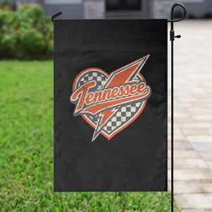 Vintage Tennessee Garden Flag Checkered Heart Love TN Orange US State TS10 Print Your Wear