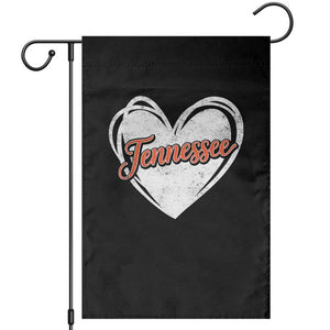 Vintage Tennessee Garden Flag Heart Graphic TN Orange US State TS10 Black Print Your Wear
