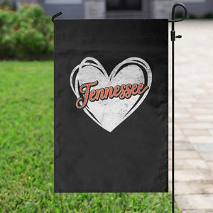 Vintage Tennessee Garden Flag Heart Graphic TN Orange US State TS10 Print Your Wear