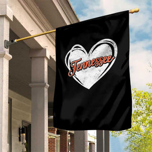 Vintage Tennessee Garden Flag Heart Graphic TN Orange US State TS10 Print Your Wear
