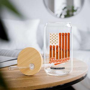 Vintage Tennessee Glass Can Orange Dripping Flag Vintage State Pride Sports Fan Patriotic TS10 Print Your Wear