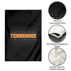Vintage Tennessee Garden Flag Throwback Design Classic TN Orange US State TS10 Print Your Wear