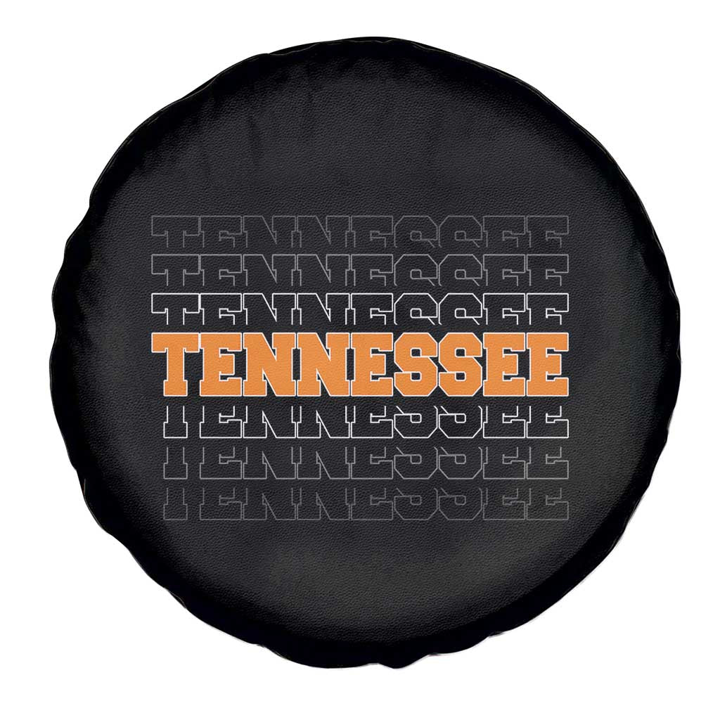 Vintage Tennessee Spare Tire Cover Throwback Design Classic TN Orange US State TS10 Print Your Wear