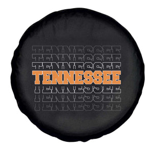 Vintage Tennessee Spare Tire Cover Throwback Design Classic TN Orange US State TS10 Print Your Wear