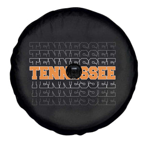 Vintage Tennessee Spare Tire Cover Throwback Design Classic TN Orange US State TS10 Print Your Wear