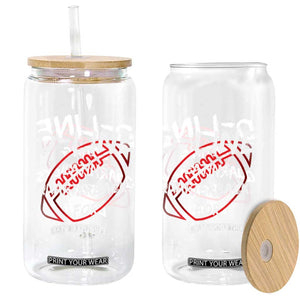 Football Linemen Glass Can D Line Eating Quarterbacks Defensive TS10 Print Your Wear