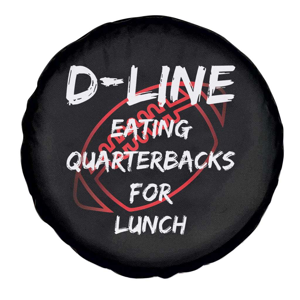 Football Linemen Spare Tire Cover D Line Eating Quarterbacks Defensive TS10 Print Your Wear