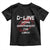 Football Linemen Toddler T Shirt D Line Eating Quarterbacks Defensive TS10 Black Print Your Wear