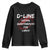 Football Linemen Youth Sweatshirt D Line Eating Quarterbacks Defensive TS10 Black Print Your Wear