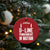 Football Defensive Lineman Christmas Ornament D Line Punishment In Motion American Flag TS10 Print Your Wear