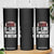 Football Defensive Lineman Skinny Tumbler D Line Punishment In Motion American Flag TS10 Print Your Wear