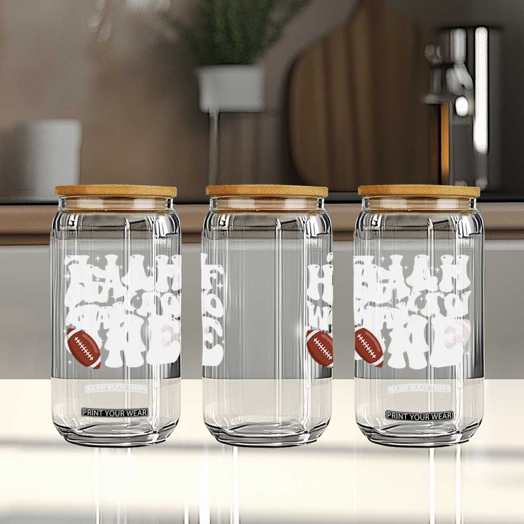 Half Way To One Glass Can 1/2 Birthday Baby Boy Football TS10 Print Your Wear