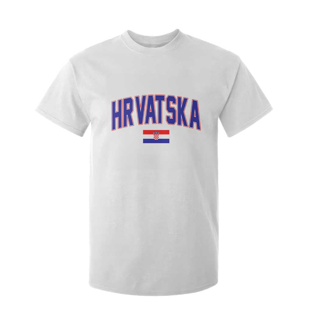 Hrvatska Flag T Shirt For Kid Croatia Vintage Zagreb Croatian Jersey Retro