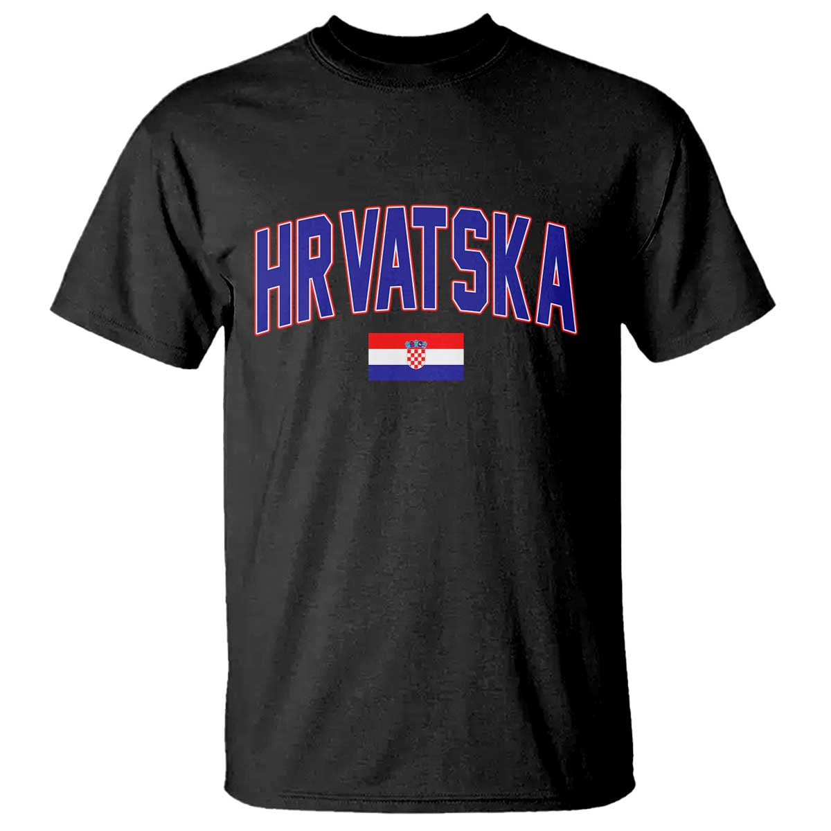 Hrvatska Flag T Shirt Croatia Vintage Zagreb Croatian Jersey Retro