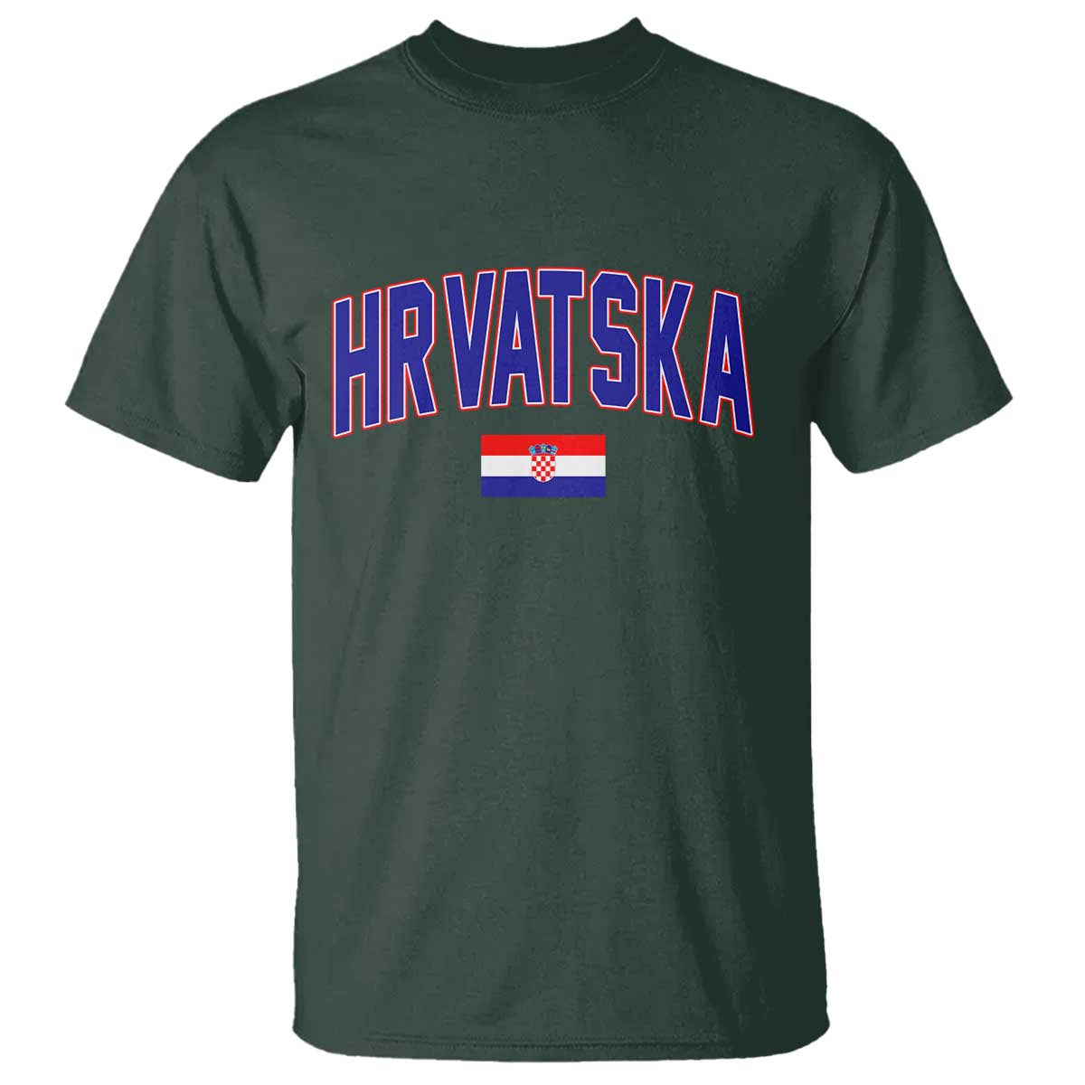 Hrvatska Flag T Shirt Croatia Vintage Zagreb Croatian Jersey Retro