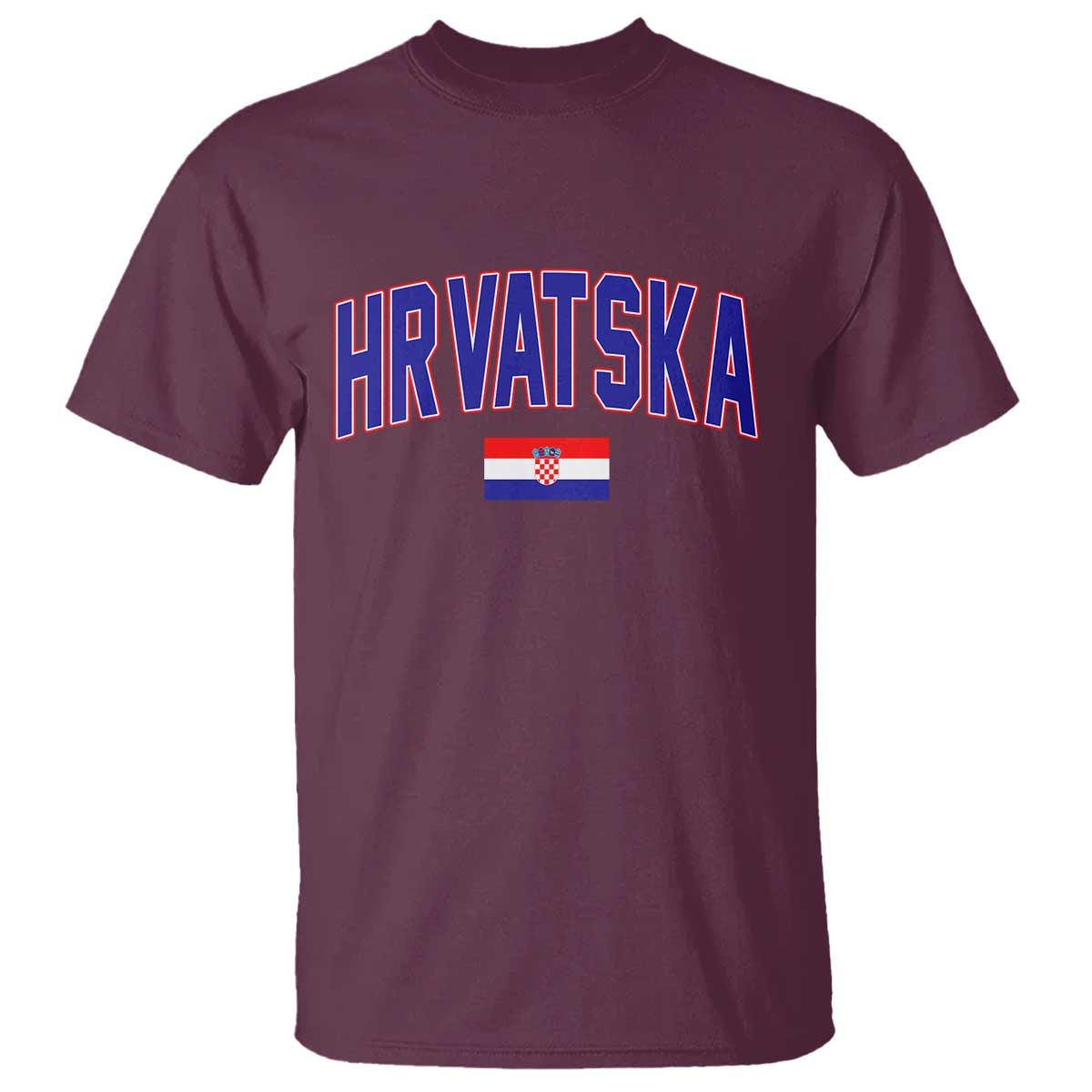 Hrvatska Flag T Shirt Croatia Vintage Zagreb Croatian Jersey Retro