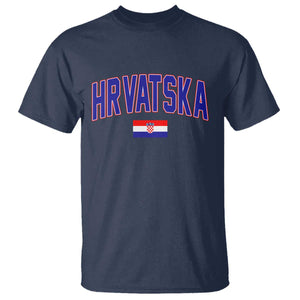 Hrvatska Flag T Shirt Croatia Vintage Zagreb Croatian Jersey Retro