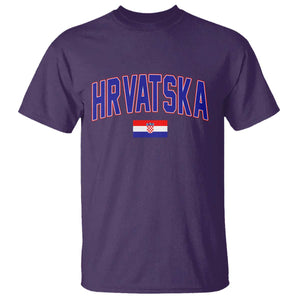Hrvatska Flag T Shirt Croatia Vintage Zagreb Croatian Jersey Retro