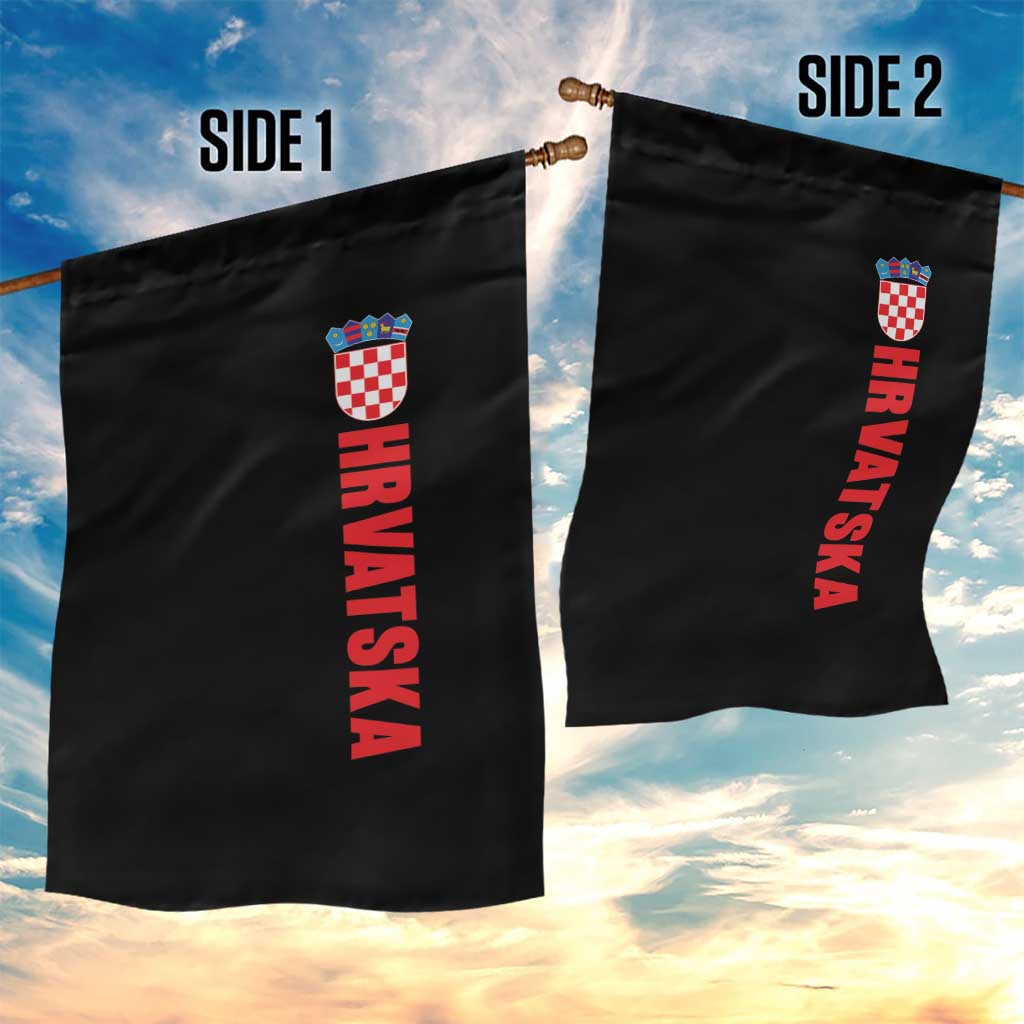 Hrvatska Garden Flag Vintage Croatia Zagreb Croatian