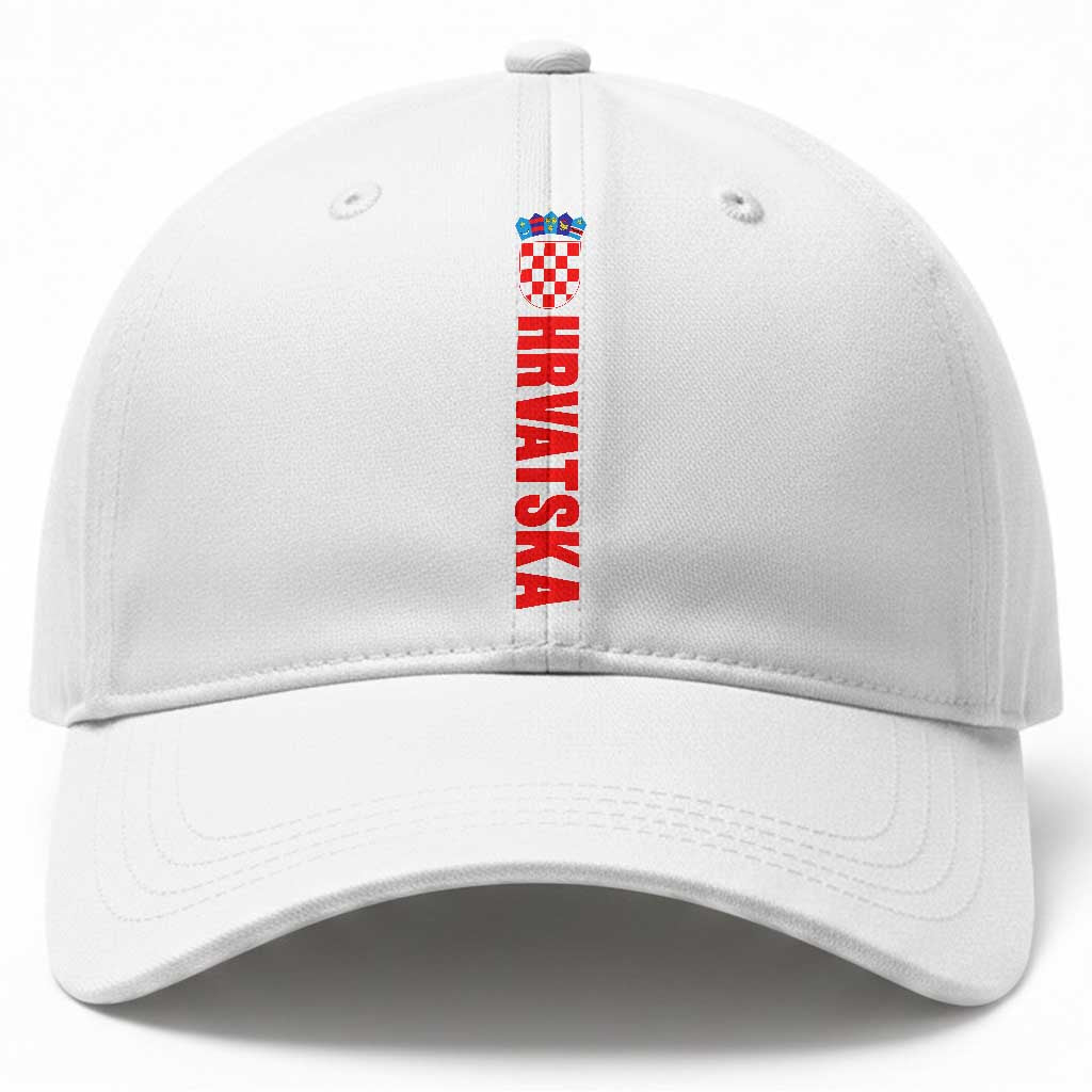 Hrvatska Baseball Cap Vintage Croatia Zagreb Croatian TS10 Print Your Wear