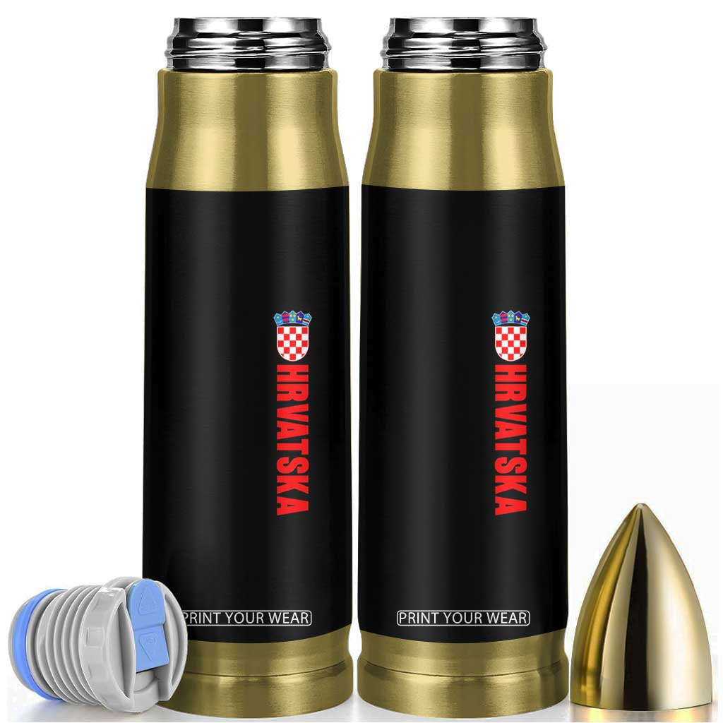 Hrvatska Bullet Tumbler Vintage Croatia Zagreb Croatian
