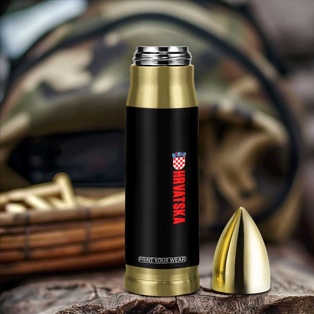 Hrvatska Bullet Tumbler Vintage Croatia Zagreb Croatian
