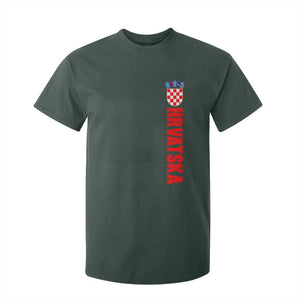 Hrvatska T Shirt For Kid Vintage Croatia Zagreb Croatian
