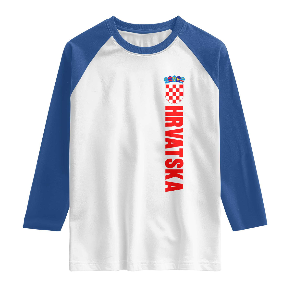 Hrvatska Raglan Shirt Vintage Croatia Zagreb Croatian