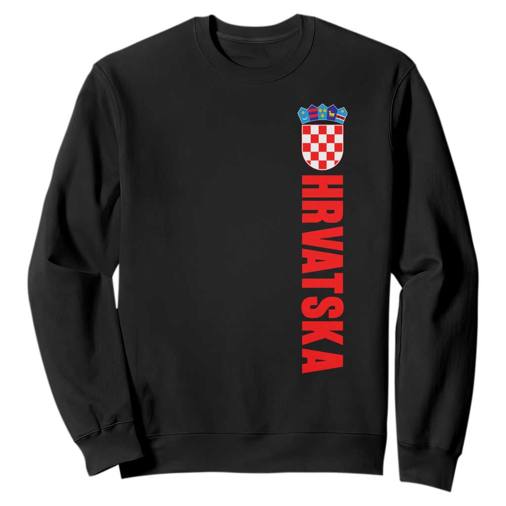 Hrvatska Sweatshirt Vintage Croatia Zagreb Croatian