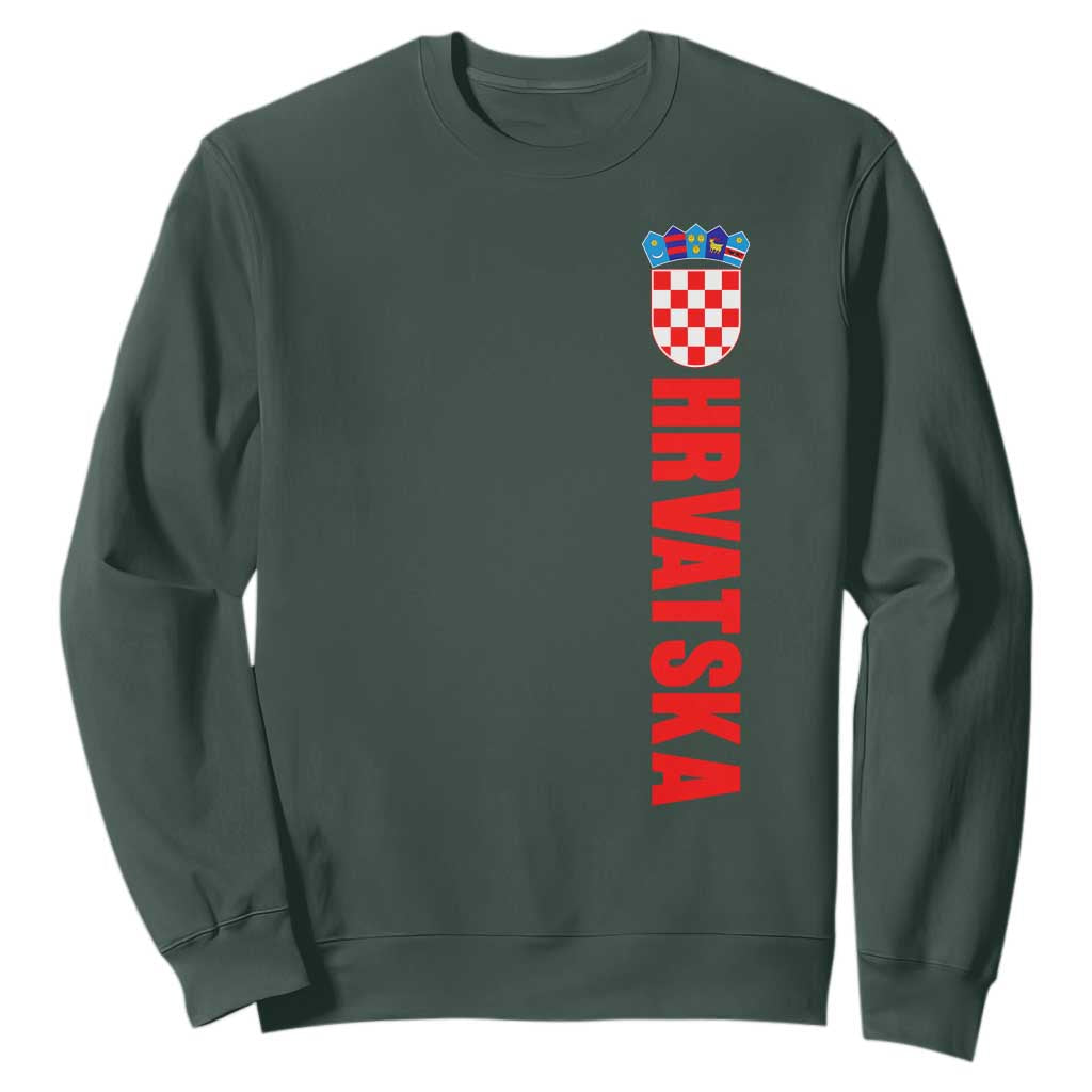Hrvatska Sweatshirt Vintage Croatia Zagreb Croatian