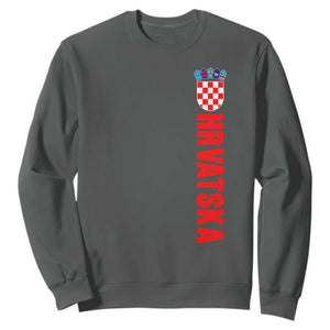 Hrvatska Sweatshirt Vintage Croatia Zagreb Croatian