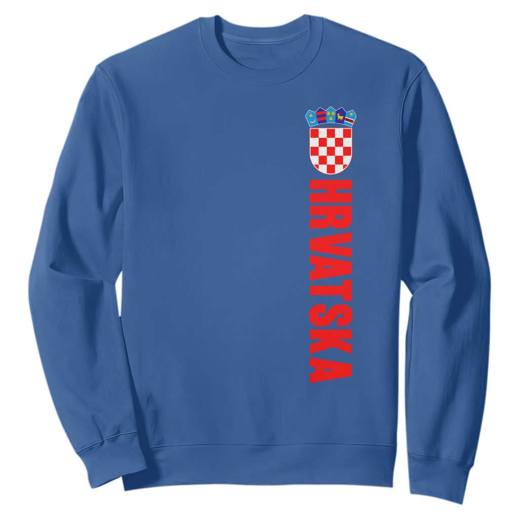 Hrvatska Sweatshirt Vintage Croatia Zagreb Croatian
