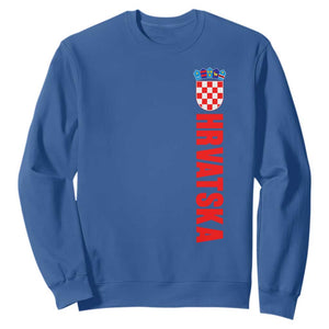 Hrvatska Sweatshirt Vintage Croatia Zagreb Croatian