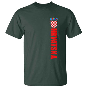 Hrvatska T Shirt Vintage Croatia Zagreb Croatian