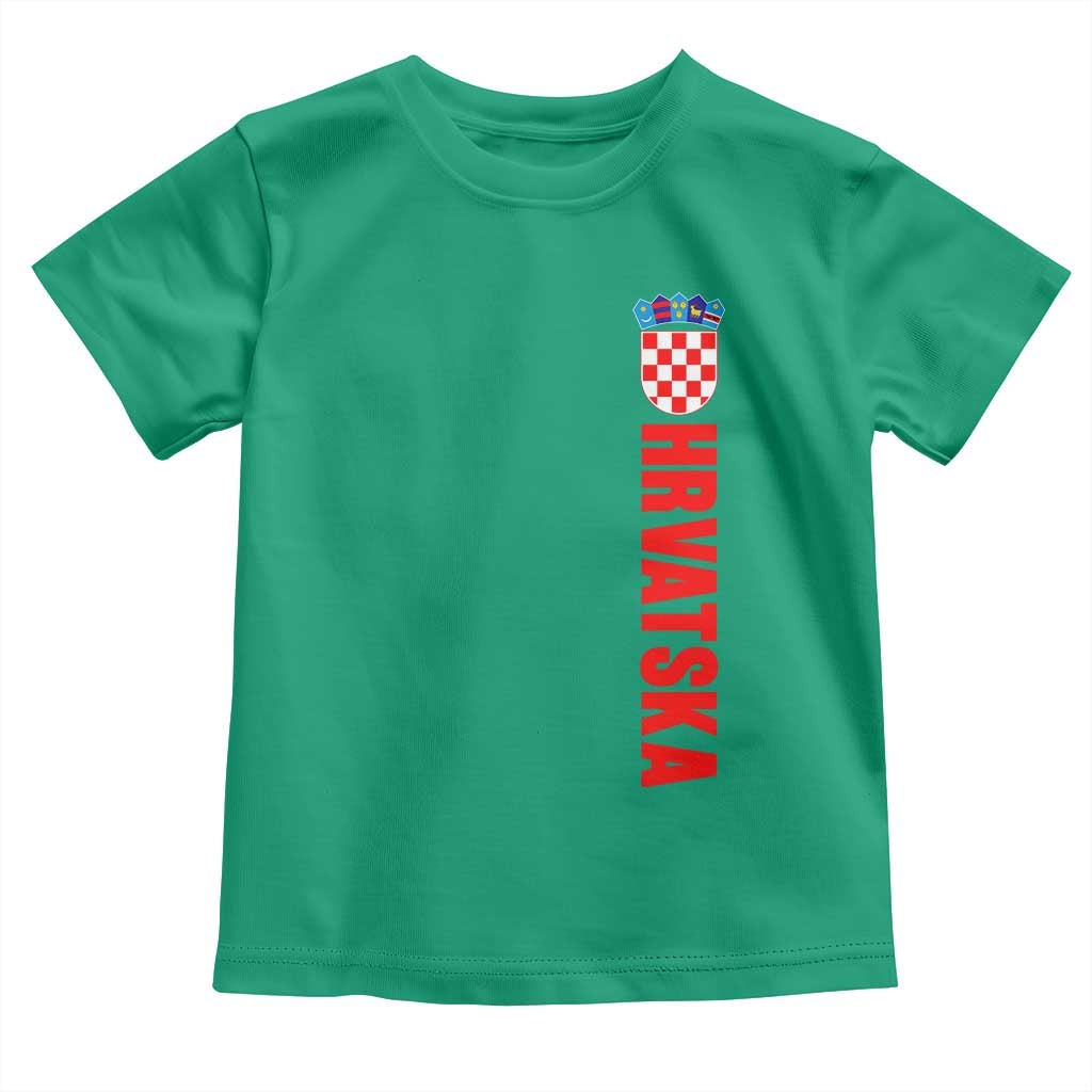 Hrvatska Toddler T Shirt Vintage Croatia Zagreb Croatian