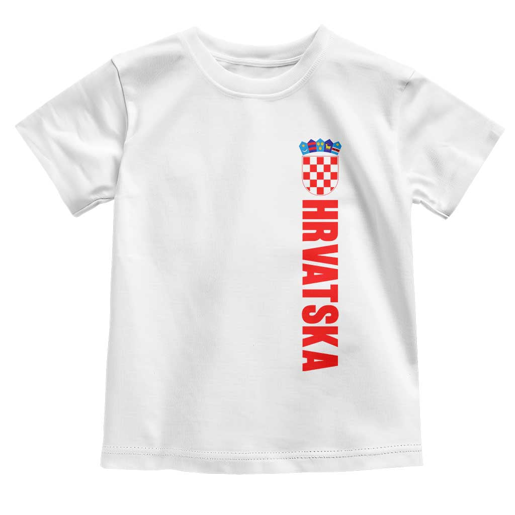 Hrvatska Toddler T Shirt Vintage Croatia Zagreb Croatian