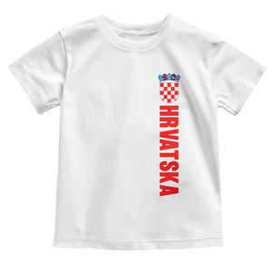 Hrvatska Toddler T Shirt Vintage Croatia Zagreb Croatian