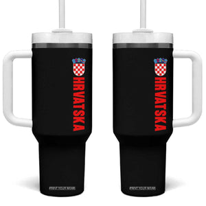 Hrvatska Tumbler With Handle Vintage Croatia Zagreb Croatian