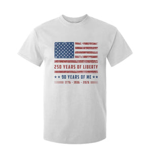 Patriotic 90th Birthday USA 250th Anniversary T Shirt For Kid 250 Years of Liberty 1936 90 Year Old Gift