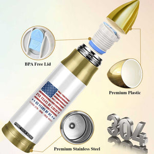 Patriotic 80th Birthday USA 250th Anniversary Bullet Tumbler 250 Years of Liberty 1946 80 Year Old Gift