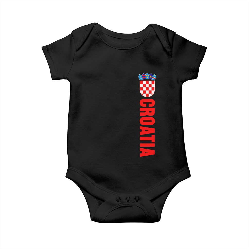 Croatia Baby Onesie Vintage Hrvatska Zagreb Croatian