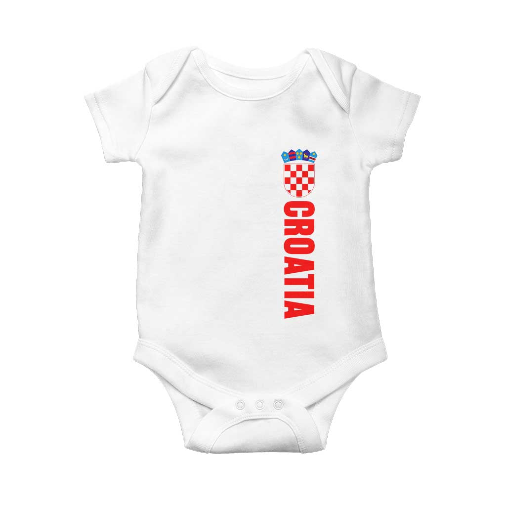 Croatia Baby Onesie Vintage Hrvatska Zagreb Croatian