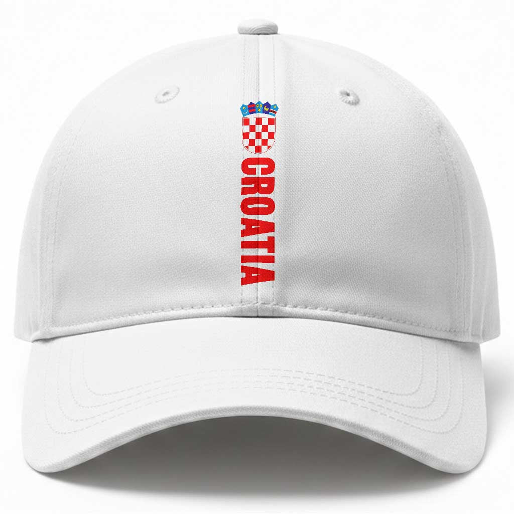 Croatia Baseball Cap Vintage Hrvatska Zagreb Croatian TS10 Print Your Wear
