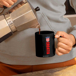Croatia Coffee Mug Vintage Hrvatska Zagreb Croatian