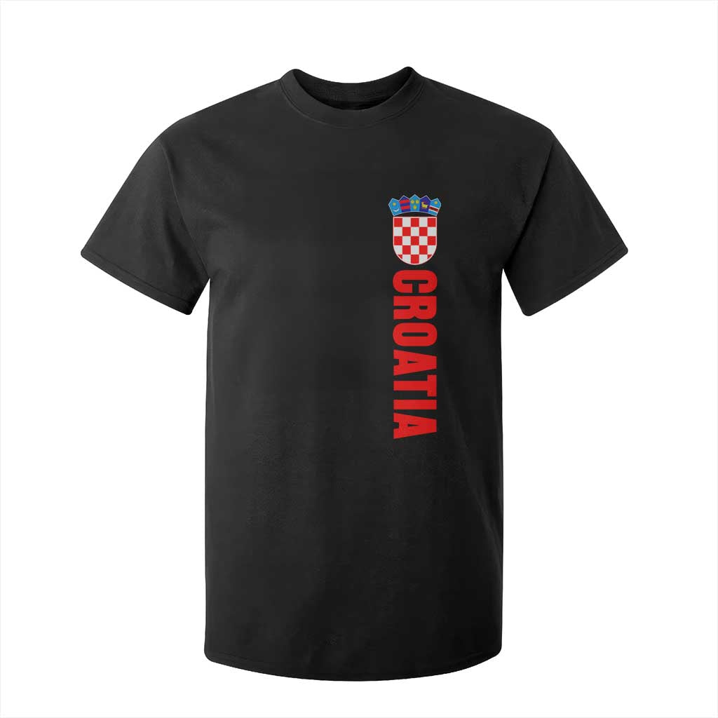 Croatia T Shirt For Kid Vintage Hrvatska Zagreb Croatian