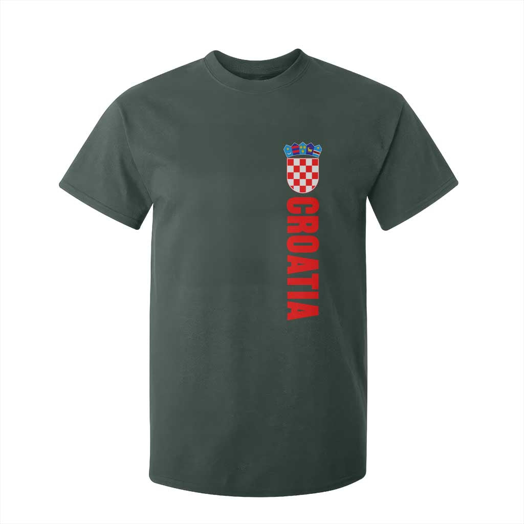 Croatia T Shirt For Kid Vintage Hrvatska Zagreb Croatian